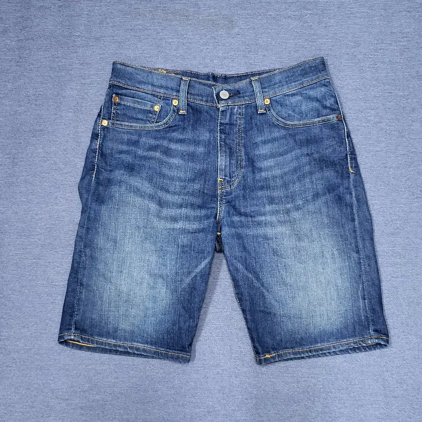 [BUNJANG] Levi's 505 Regular Fit Coolmax Denim Shorts (Size 30) / 리바이스 505 레귤러핏 데님 쇼츠(반바지) (30)
