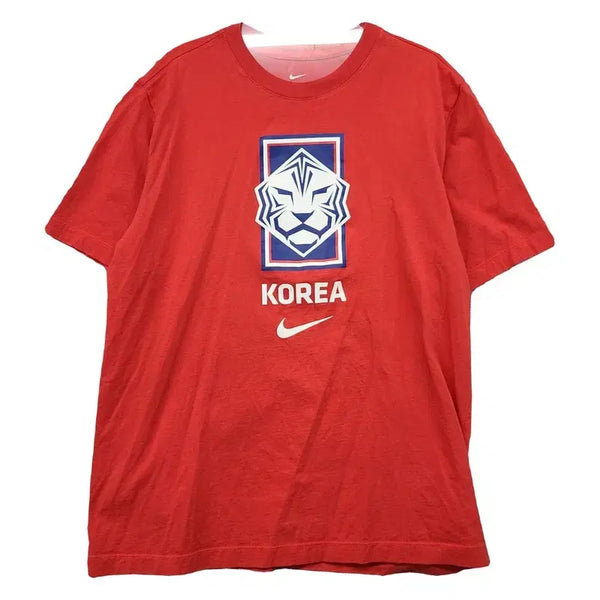[BUNJANG] Nike Korean National Team Red T-Shirt XL / 나이키 국가대표 레드 반팔티 XL
