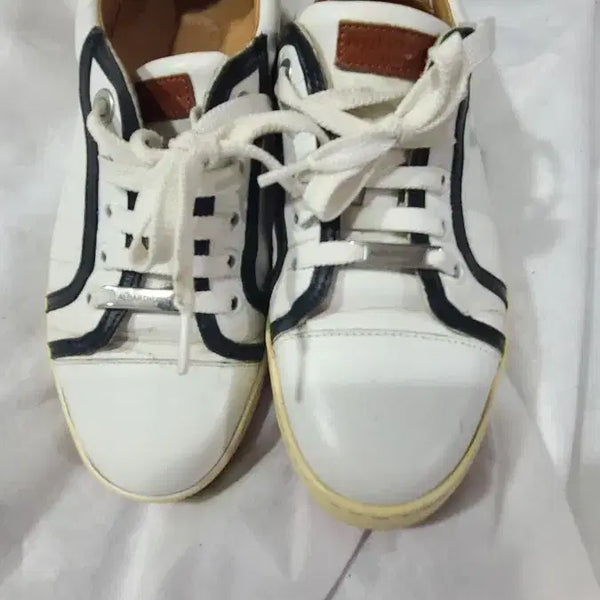 [BUNJANG] Royal Albatross Leather Golf Shoes - White (EU 36 / 230mm) / 로얄 알바트로스 골프화