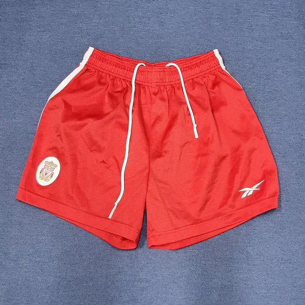 [BUNJANG] Reebok Liverpool 90s Football Shorts Red (M) / 90s 리복 리버풀 축구 반바지 쇼츠(반바지) 레드 (M)