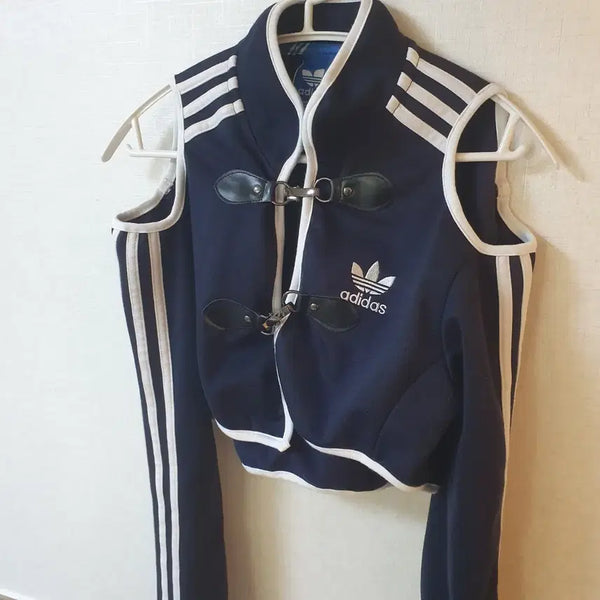 [BUNJANG] Adidas Retro Space Bolero Bra Top Set / 뉴트로 스페이스 볼레로 브라탑 세트