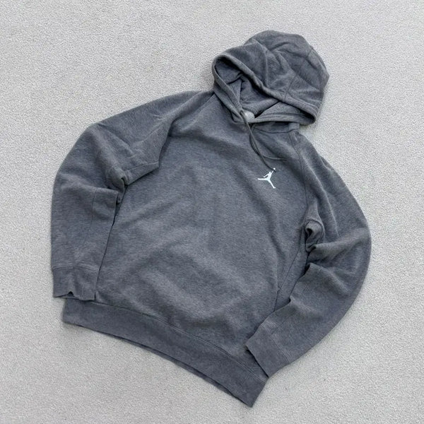 [BUNJANG] Nike Jordan Jumpman Logo Hoodie / L 나이키 남성 조던 점프맨 로고 후드 티셔츠 0708E