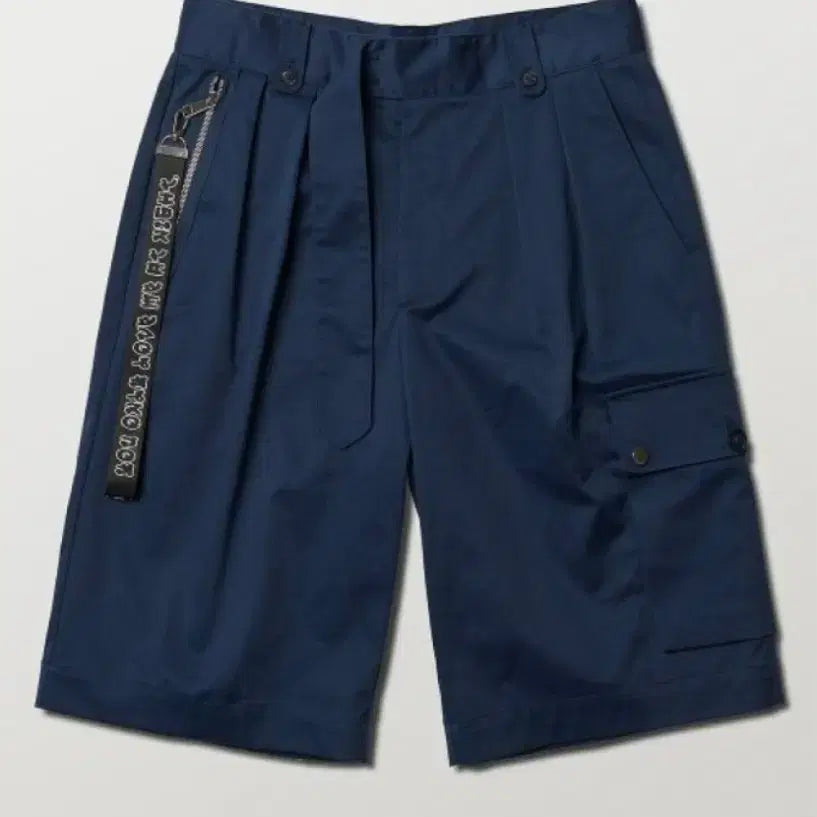 [BUNJANG] Jensai Point Oversized Men's Shorts (Navy, M) / 남성반바지 젠사이 포인트 오버핏 반바지 M