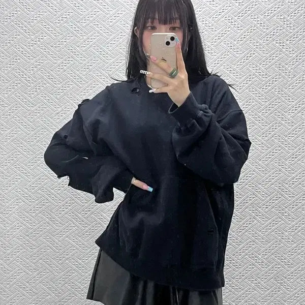 [BUNJANG] Public Tokyo Vintage Ame-cazi Street Punk Grunge Sweatshirt / 퍼블릭 도쿄 빈티지 아메카지 스트릿 펑크 그런지 맨투맨 02 C13041