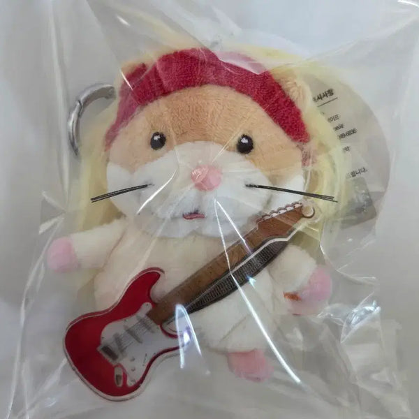 [BUNJANG] Hamduri Rockstar Concept Keyring Plush 8cm / [새상품]햄두리 락스타 컨셉 키링 인형 8cm