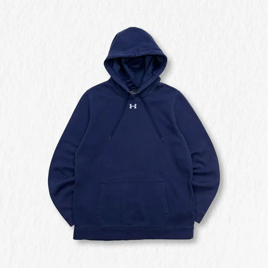 [BUNJANG] Under Armour Fleece Lined Hoodie Navy / 언더아머 기모 후드티 네이비