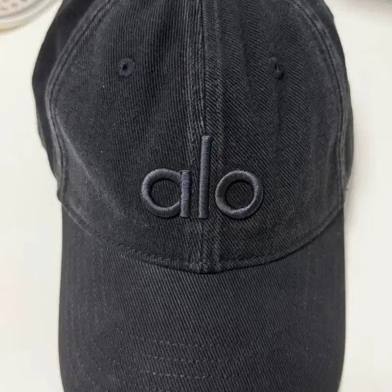 [BUNJANG] ALO Cap Hat Black Denim & Brown Denim / 알로 캡 모자 블랙청 & 브라운청 미착용 새상품