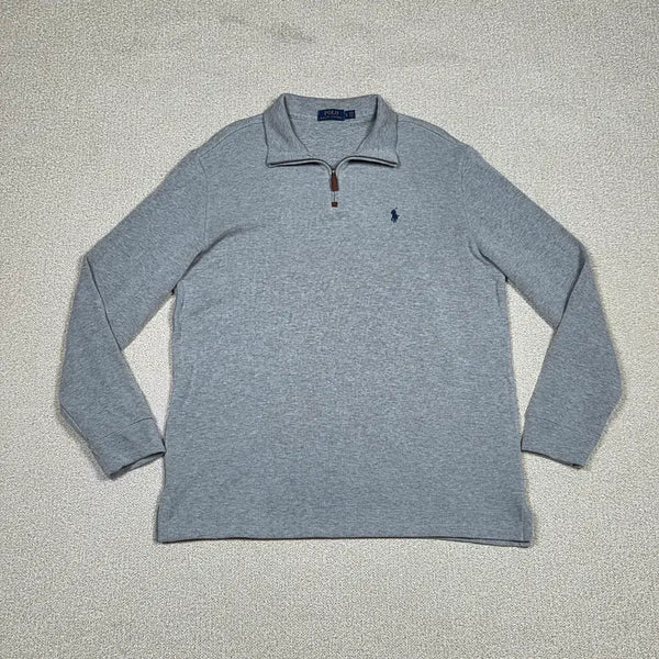[BUNJANG] Polo Ralph Lauren Cotton Pullover Half-Zip / [폴로 랄프로렌] 코튼 풀오버 하프집업 | A00526