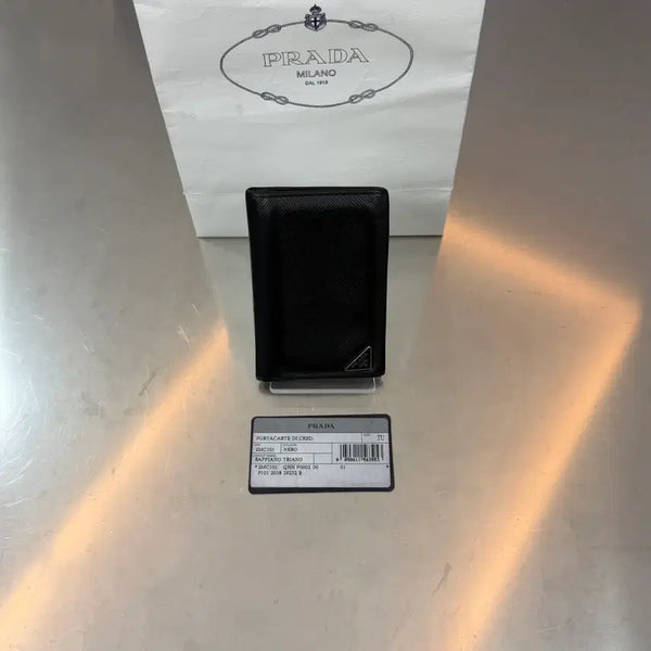 [BUNJANG] Prada Saffiano Leather Organizer Card Holder / 프라다 사파이노 레더 오거나이저 카드지갑