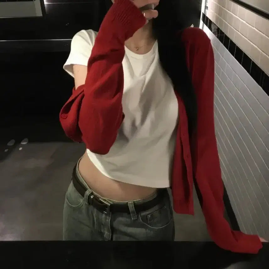 [BUNJANG] Lizlisver Kendall T-Shirt / 리즈리버 켄달 반팔 티셔츠