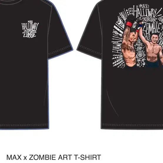 [BUNJANG] Max Holloway Korea Tour Commemorative T-Shirt / 맥스 할로웨이 내한 기념 판매 티셔츠