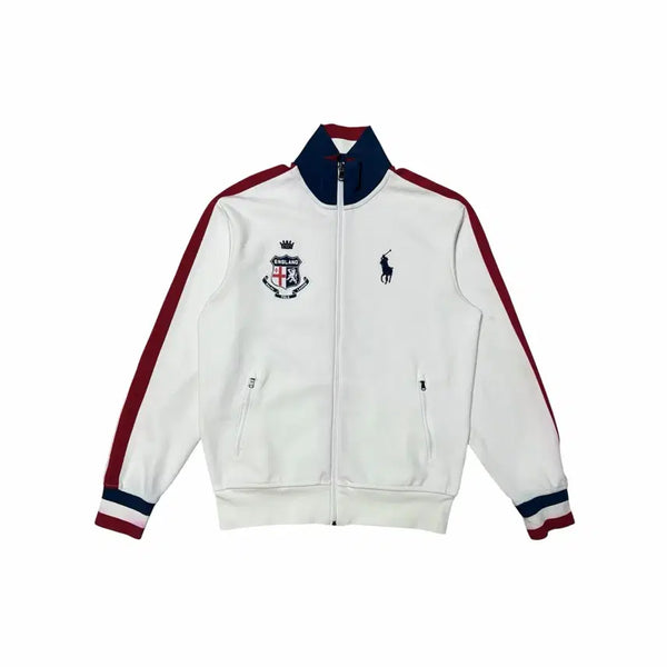 [BUNJANG] Polo Ralph Lauren Big Pony Chieftain Jersey (Oversized S) / 폴로 랄프로렌 빅포니 치프키프 잉글랜드 화이트 져지  (오버핏 S)
