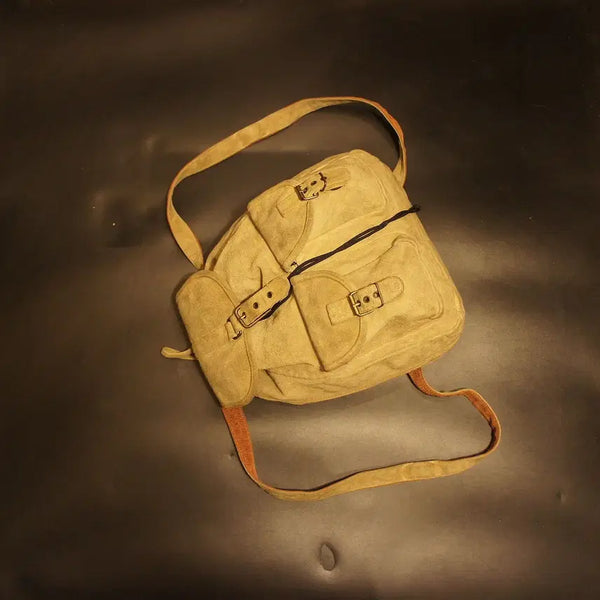 [BUNJANG] Vintage Leather Backpack / Q330 남자백팩 남성백팩 가죽백팩 가죽배낭 빈티지 가죽가방 가죽백