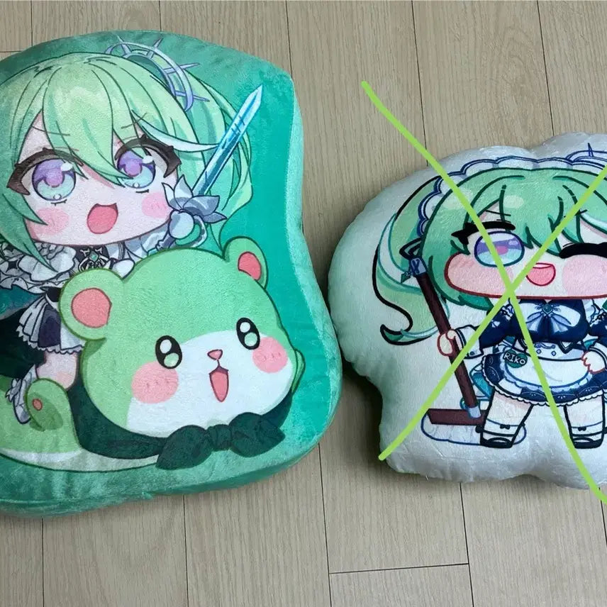 [BUNJANG] StellaLive Yuzuhariko Unofficial Cushion / 스텔라이브 유즈하리코 비공식 굿즈 쿠션