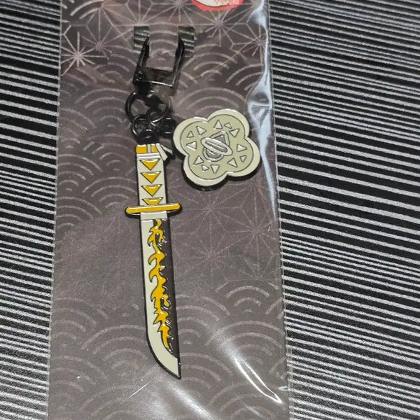 [BUNJANG] Demon Slayer Zenitsu Agatsuma Sword Keychain / 귀멸의 칼날 젠이츠 키링