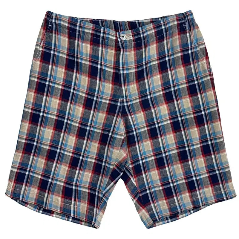 [BUNJANG] Henry Cotton's Linen Check Shorts 90 / HENRY COTTONS 린넨 체크 반바지 90