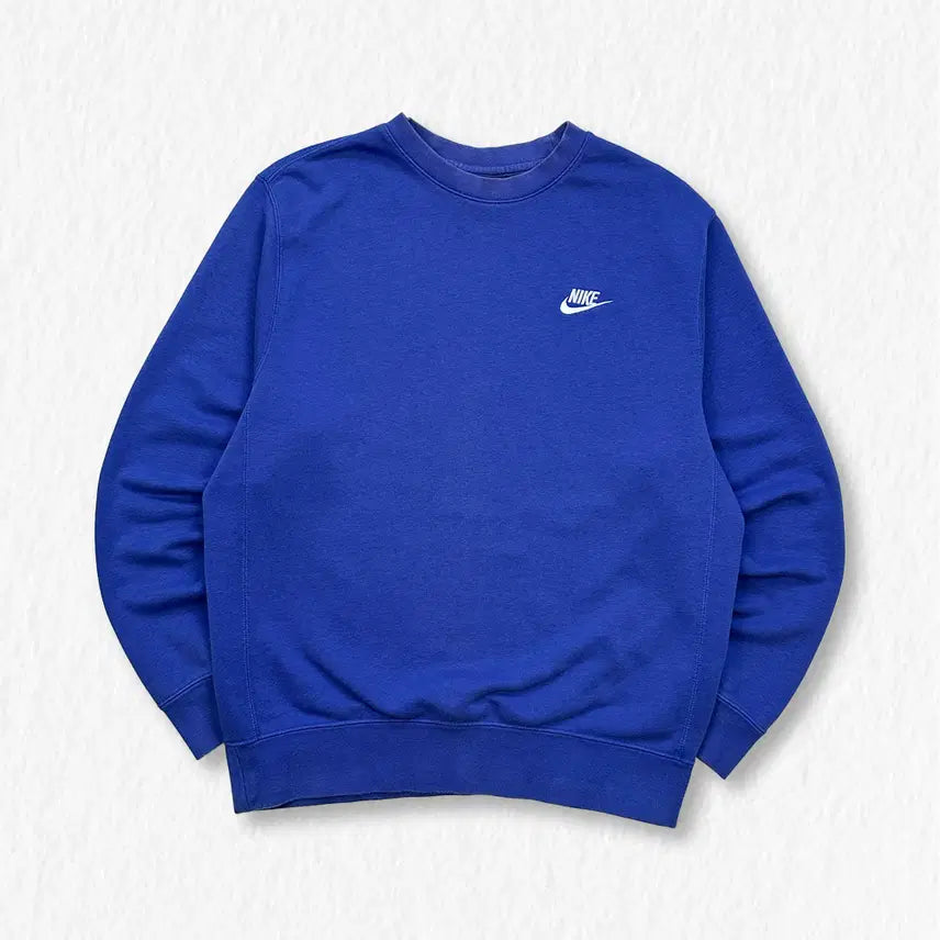[BUNJANG] Nike Crewneck Sweatshirt Blue / 나이키 맨투맨 블루