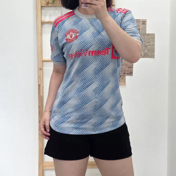 [BUNJANG] Adidas Manchester United 21-22 Away Authentic Jersey (Size S) / [프립]S/어센틱 아디다스 맨체스터 유나이티드 21-22 어웨이 유니폼