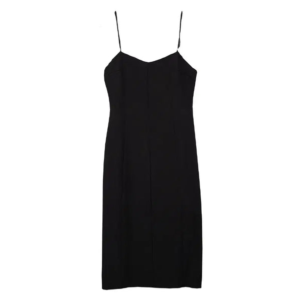 [BUNJANG] Women's Black Slip Dress Size S / 여자 블랙 슬립 S