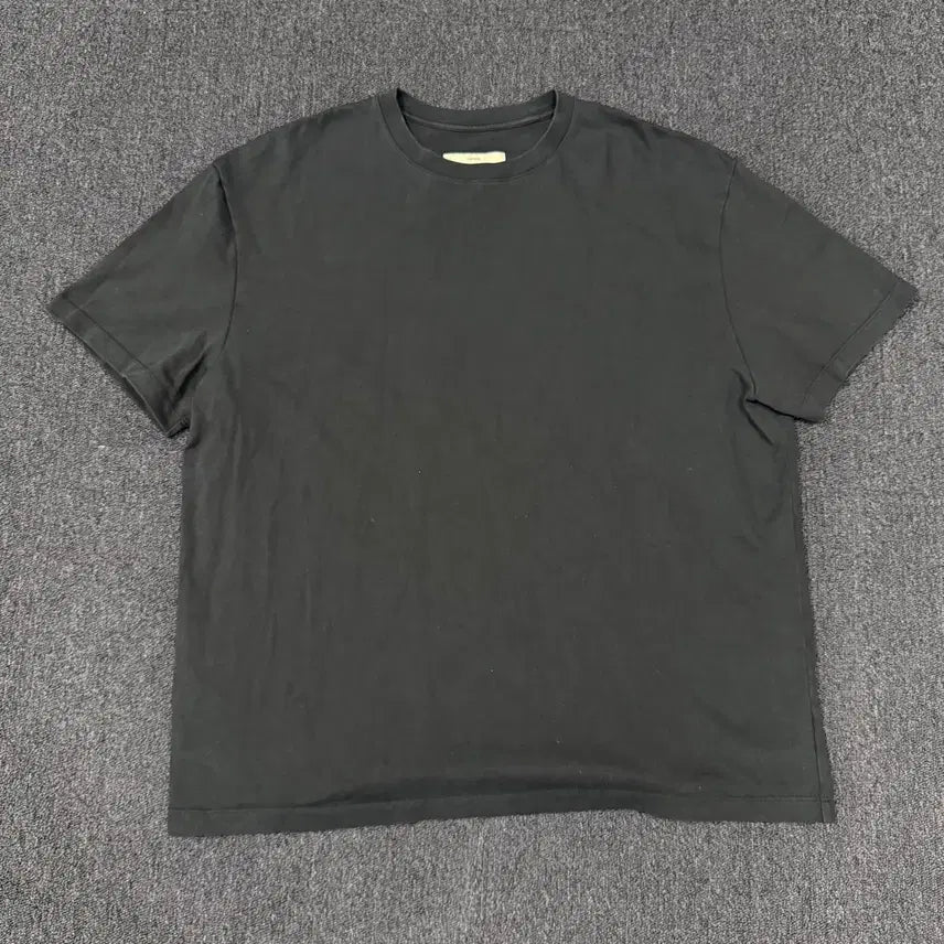 [BUNJANG] Muji Black Short-Sleeve T-Shirt / 포터리 무지 블랙 반팔 티셔츠