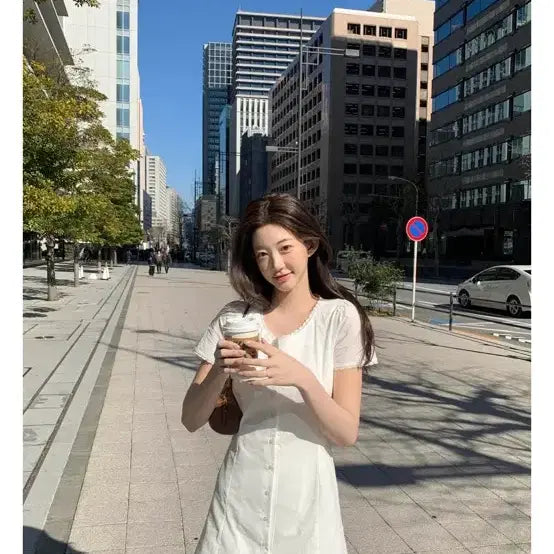 [BUNJANG] JENNIE O LEA Mini Dress M / 제니오 레아 미니 원피스 M