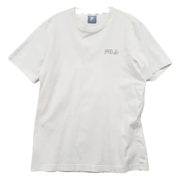 [BUNJANG] Fila White T-Shirt Size 100 / 휠라 화이트 반팔티 100
