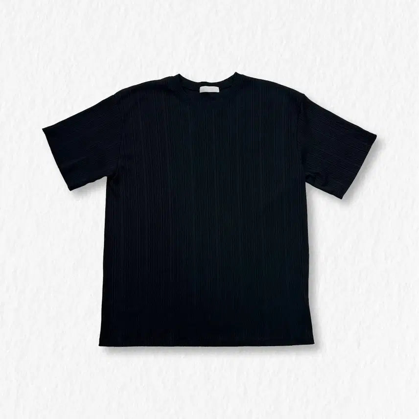 [BUNJANG] Ecru Studio Gold Texture Short Sleeve T-Shirt / 에크루스튜디오 골 텍스쳐 반팔티