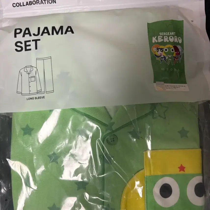 [BUNJANG] SPAO Keroro Sleep Pajamas M / 스파오 케로로 수면 파자마 m