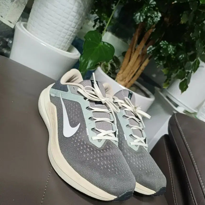 [BUNJANG] Nike Zoom Fly 5 Grey/Mint/White Running Shoes / 나이키 줌플라이 5 그레이/민트/화이트 285