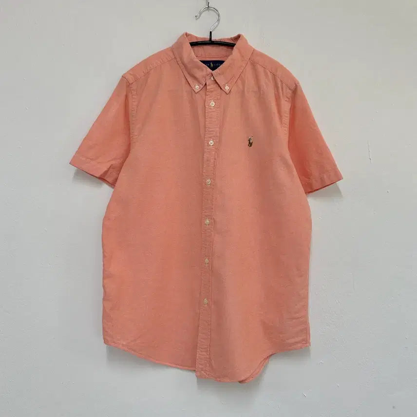 [BUNJANG] Polo Ralph Lauren Kids Coral Short Sleeve Shirt / 폴로 랄프 로렌 반팔 셔츠