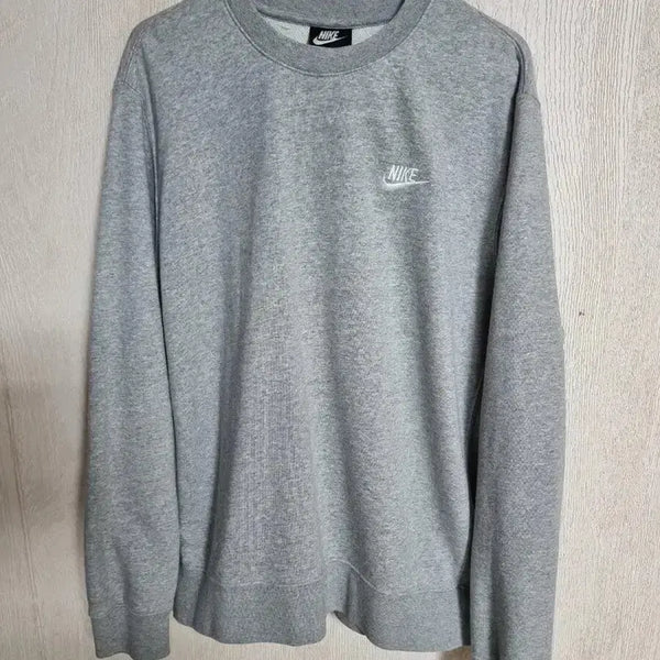 [BUNJANG] Nike Crewneck Sweatshirt Gray L / 나이키 맨투맨 그레이 L