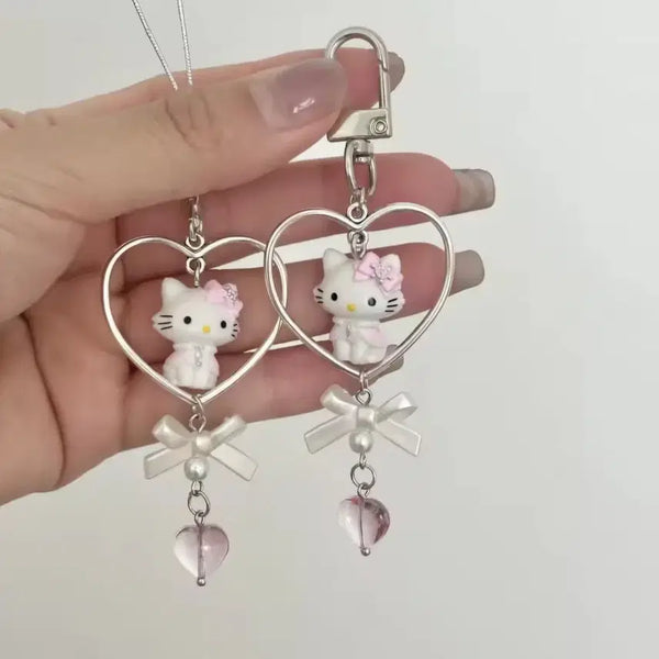[BUNJANG] Charmmy Kitty Keyring Strap / 챠미 키티 키링 스트랩