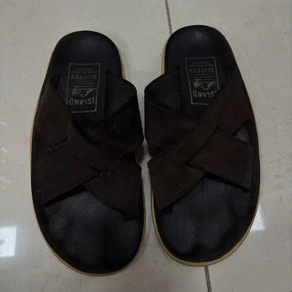 [BUNJANG] Island Slipper Deep Brown / 아일랜드 슬리퍼