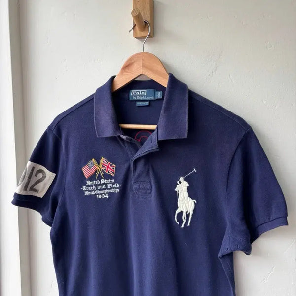 [BUNJANG] Polo Ralph Lauren Big Pony Short Sleeve Rugby T-Shirt / 17499 - 폴로 랄프로렌 치프키프 빅포니 반팔 럭비티