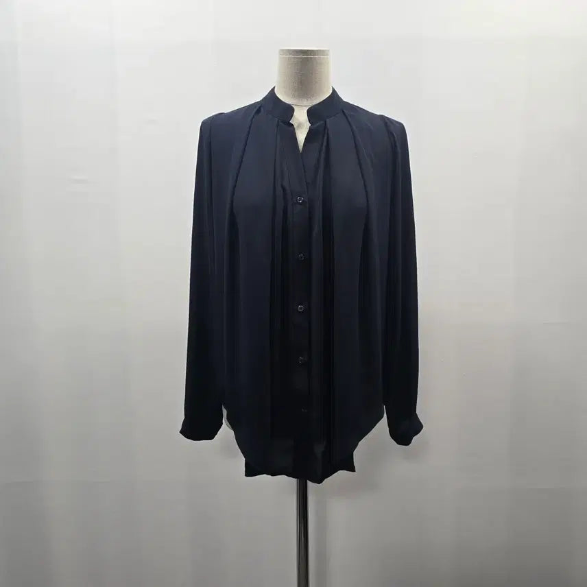 [BUNJANG] Navy Blouse Shirt / 0254 [hyeon] 블라우스 셔츠 네이비 F