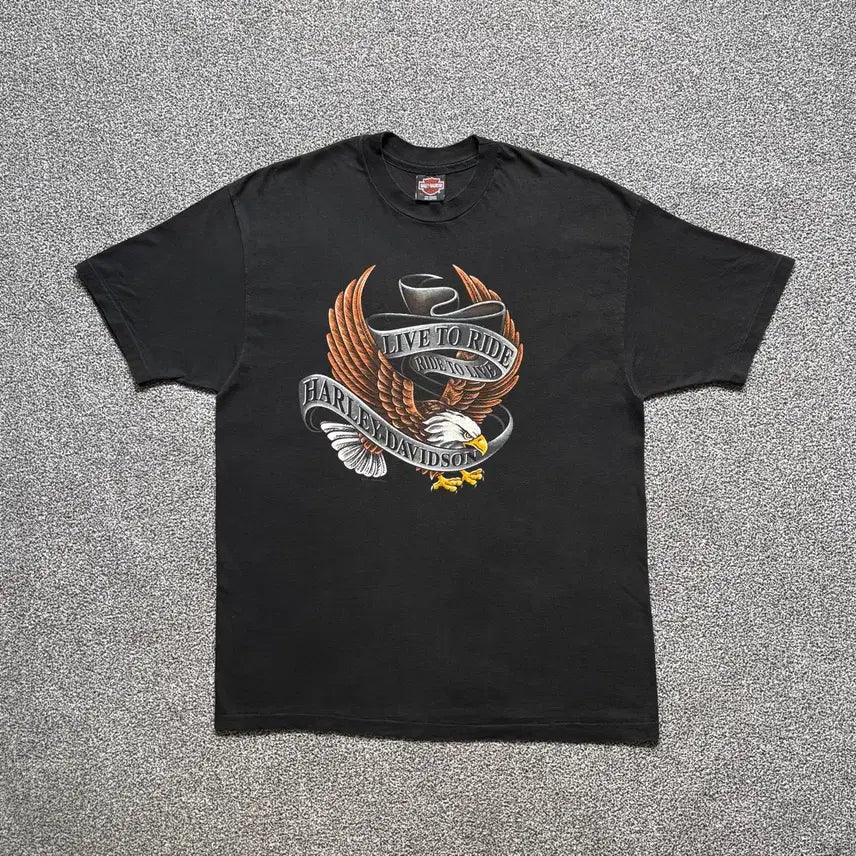 [BUNJANG] 1987 Harley-Davidson Eagle T-Shirt Vintage 80s / 80s 빈티지 할리데이비슨 이글 티셔츠