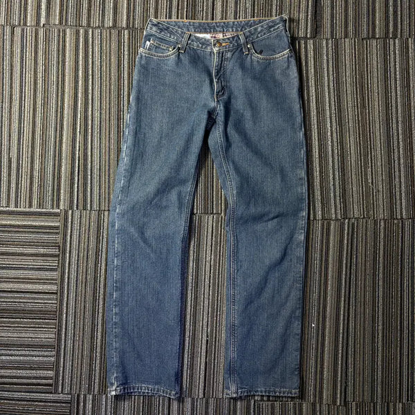 [BUNJANG] Carhartt Indigo Denim Pants Checked Lining / 칼하트 인디고 데님팬츠 체크 안감 팬츠