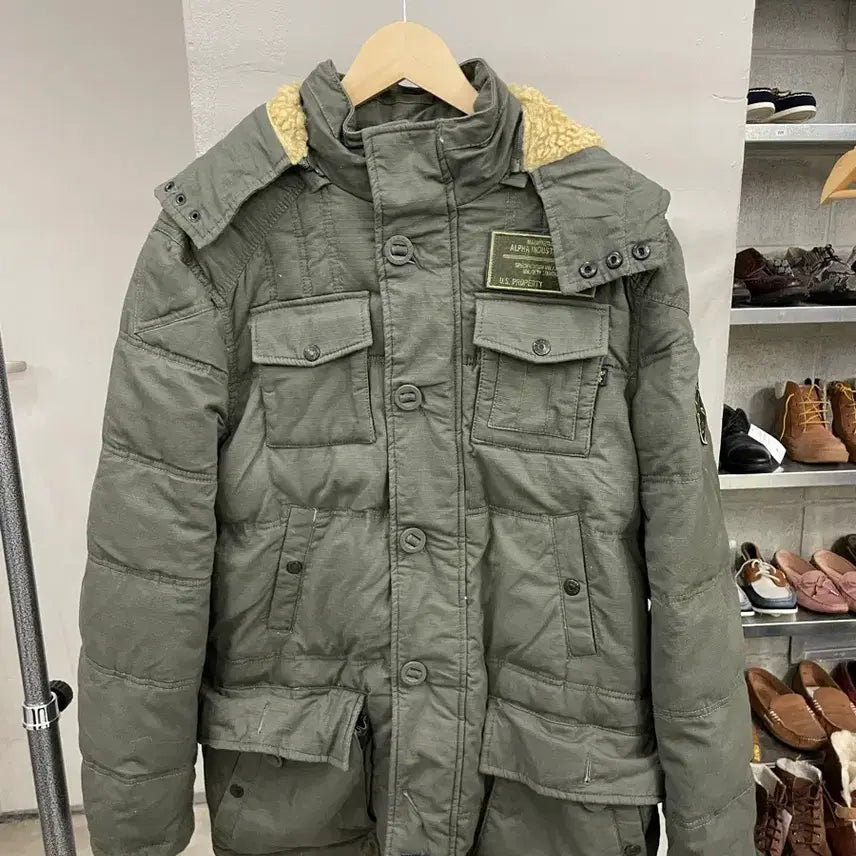 [BUNJANG] Alpha Industries Field Jacket S / 알파인더스트리 야상 S