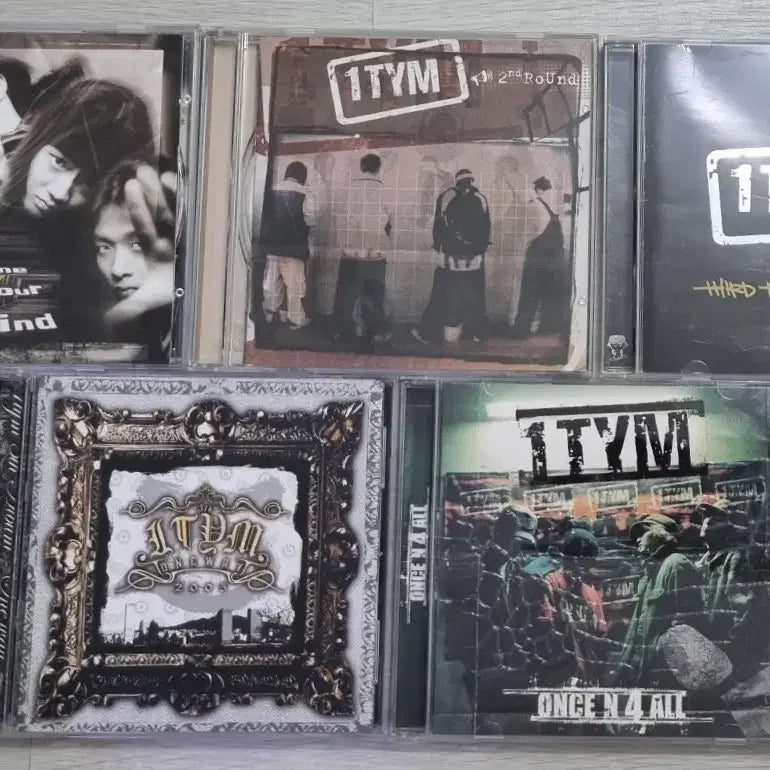 [BUNJANG] 1TYM 1-5th Album (Unsealed CD) / 원타임 1TYM 1-5집 (개봉 CD)
