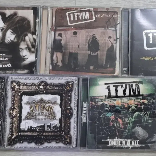 [BUNJANG] 1TYM 1-5th Album (Unsealed CD) / 원타임 1TYM 1-5집 (개봉 CD)
