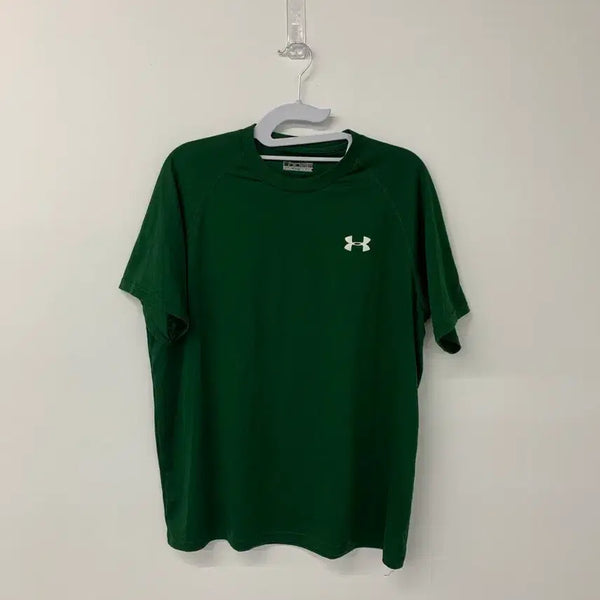 [BUNJANG] Under Armour Short Sleeve T-Shirt Green / 언더아머 반팔티 녹색