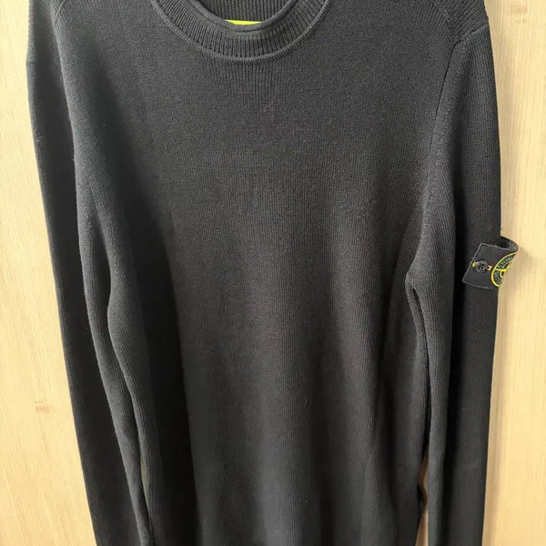 [BUNJANG] Stone Island Knitwear Black M / 스톤아일랜드 니트 블랙