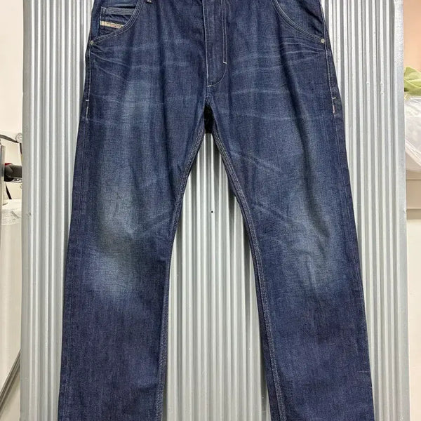 [BUNJANG] Diesel Krooley Regular Slim Carrot Fit Denim Pants (Size W34) / [W34] 디젤 크룰리 레귤러 슬림 카롯 데님 2.5
