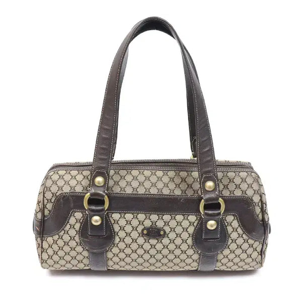 [BUNJANG] Celine Brown Macadam Blason Fabric Tote Bag / 셀린느 브라운 마카담 블라종 패브릭 토트백 CO67534CE