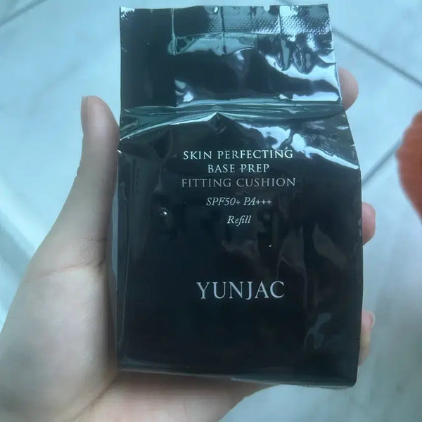 [BUNJANG] YUNJAECQ Skin Perfecting Base Prep Fitting Cushion Refill 19N Light Beige / 연작 스킨 퍼펙팅 베이스 프렙 피팅 쿠션 리필