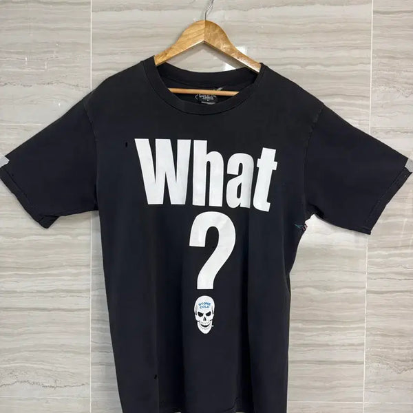 [BUNJANG] Vintage WWE Stone Cold "What?" T-Shirt / 빈티지 WWE 스톤콜드 What 셔츠