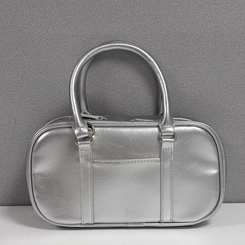 [BUNJANG] Around & Peanut Bag Silver Tote Bag / 어라운드앤 피넛백 실버 가방 토트백
