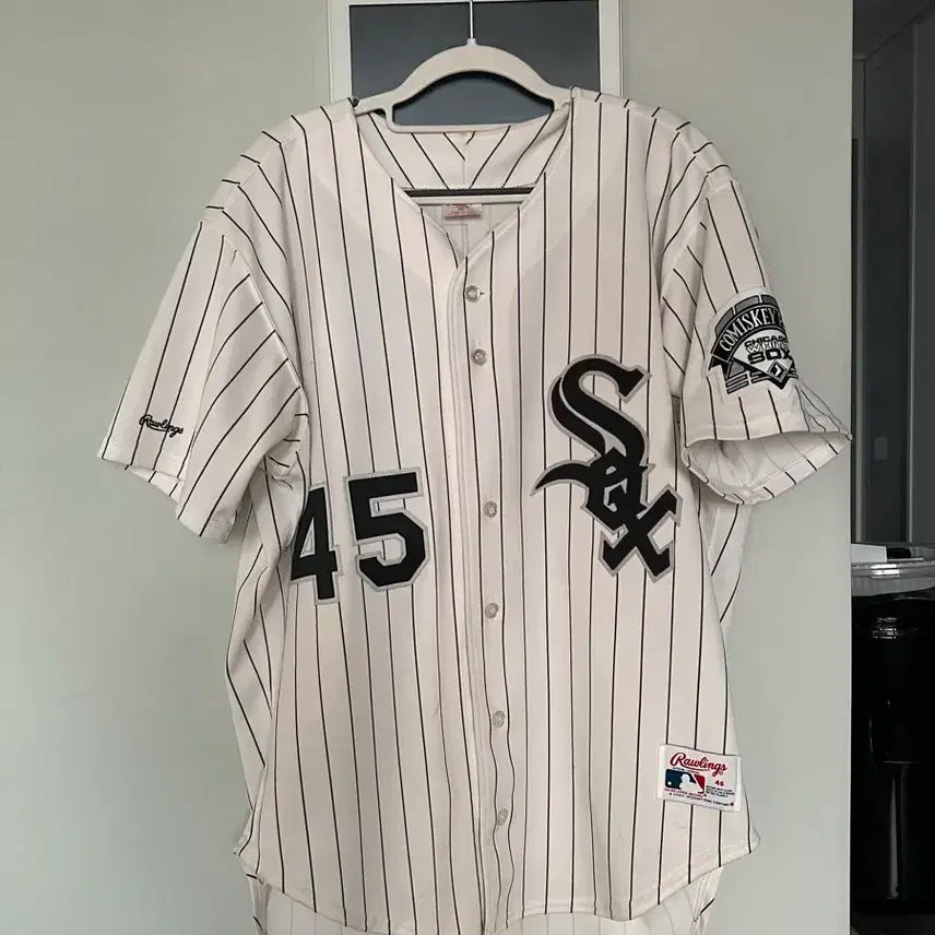 [BUNJANG] Michael Jordan Authentic Chicago White Sox Game-Worn Replica Jersey / 마이클 조던 어센틱 져지 실착 지급용 동일 유니폼 시카고 화이트 삭스