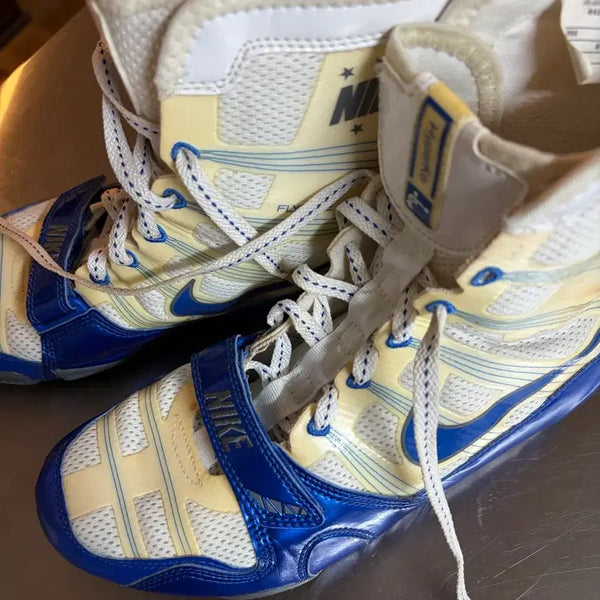 [BUNJANG] Nike Hyperko 1 White/Blue US 8 / 하이퍼ko1 흰/파