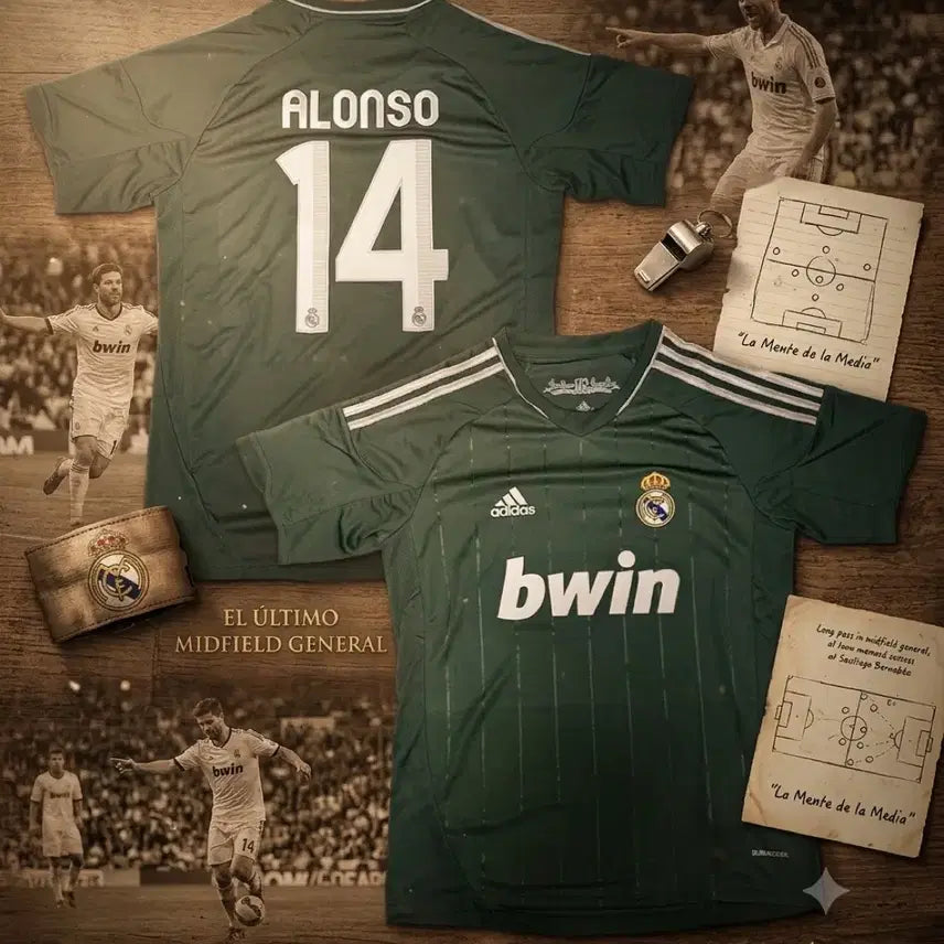 [BUNJANG] Real Madrid Xabi Alonso 12/13 Third Jersey - European L / 라리가 12/13 레알마드리드 사비 알론소 서드 유니폼 팝니다
